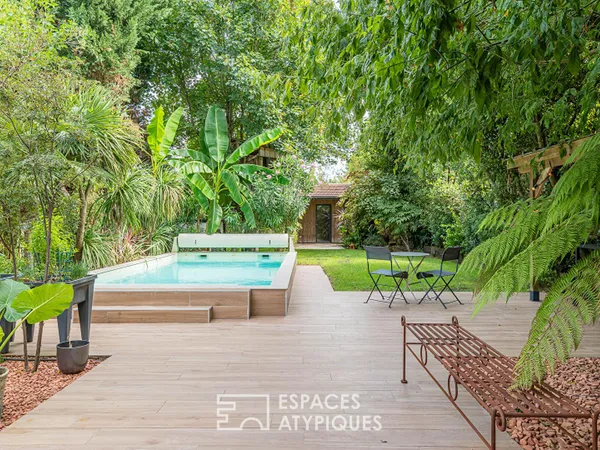 Maison familiale avec jardin à la barrière de Pessac