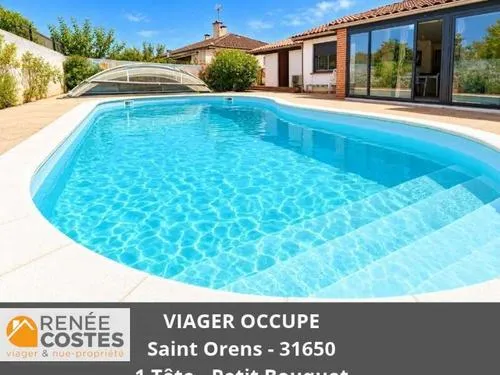 Viager occupé - F76 ans - ST ORENS DE GAMEVILLE (31650)