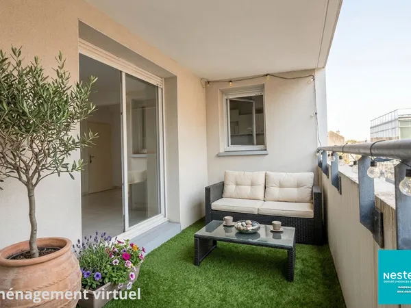 Appartement Bordeaux 2 pièces 51 m² avec Loggia et Parking