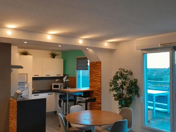Appartement T3 duplex gare