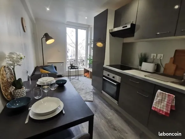 Location T2 meublé, Boulevard Jules Janin, 42000 Saint-Étienne (Charges comprises)