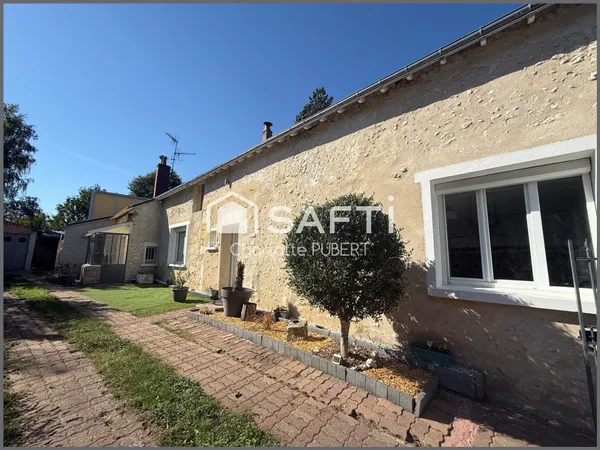 Maison de charme de 165 m² avec 6 chambres, garage et dépendance