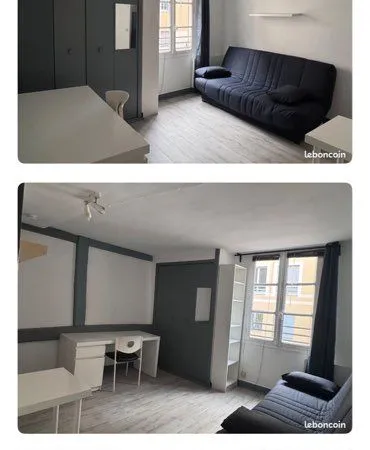Appartement Location Rouen 1p 19m² 370€