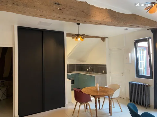 Studio meublé 30m2 neuf hypercentre Rouen