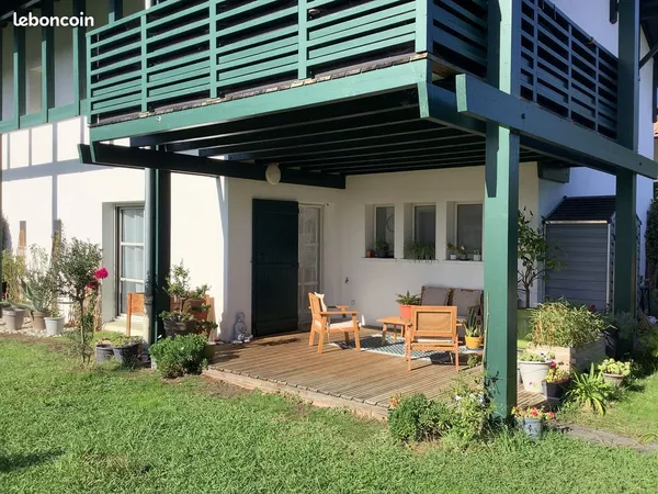 Appartement T2 avec jardin privatif
