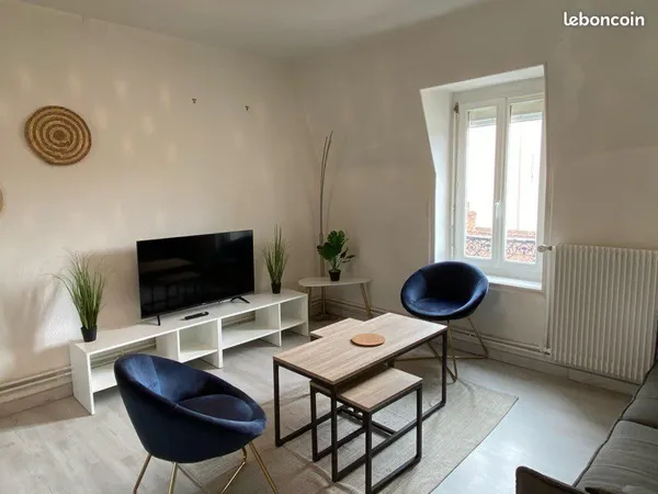 Grand T3 meublé - Proche Bd Courtais