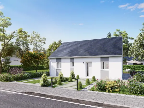 Terrain + maison 75 m²