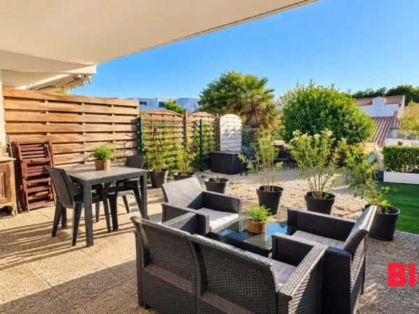 BLOT IMMOBILIER LA ROCHELLE - À VENDRE - QUARTIER TASDON - T1 BIS 27M² - TERRASSE & JARDIN PRIVATIFS