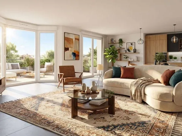 Appartement 2 pièces 39 m²