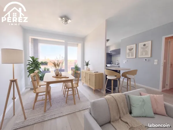 Appartement 2 pièces 50 m²