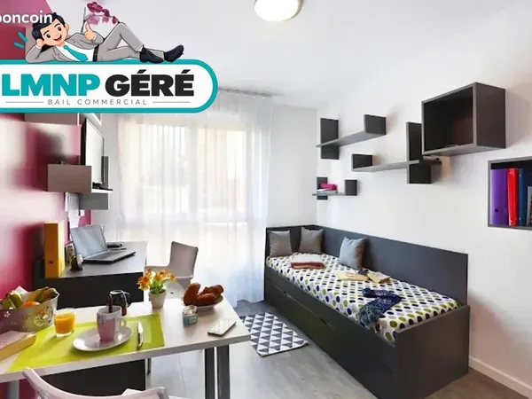 Studio 1 pièce 20 m²