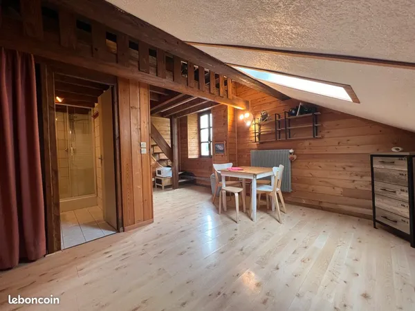 Appartement studio a vendre a vallorcine