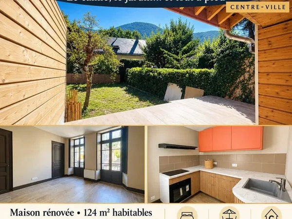 Maison 5 pièces 124 m²