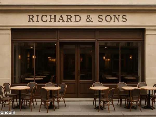 Fonds de commerce restaurant 178 m²