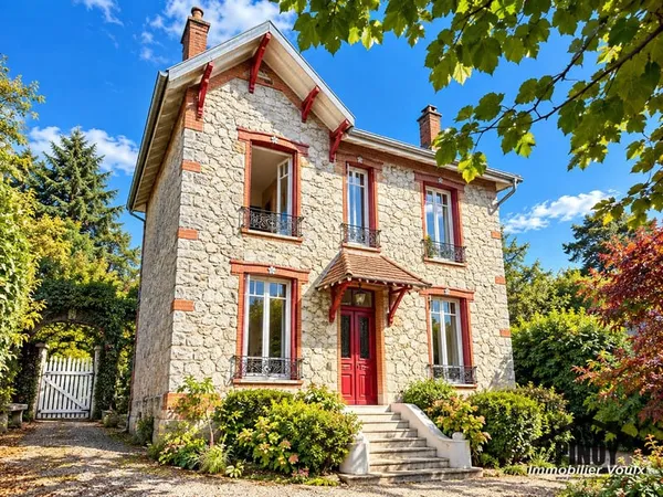 Maison bourgeoise à Voulx 4 chambres, grand terrain de 3 9