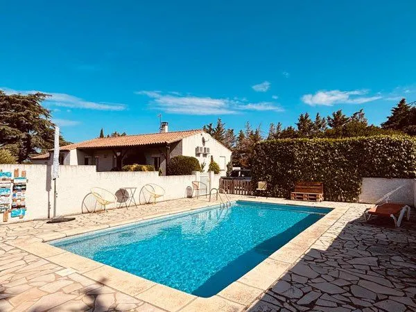 Maison T4 jardin piscine