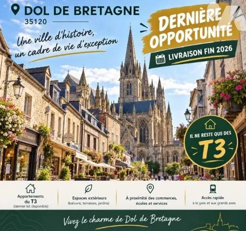 Appartement 3 pièces 61 m²