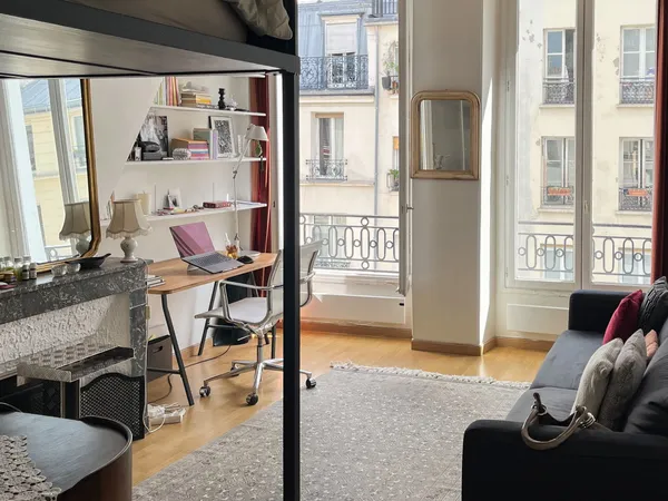 Short term 09/11 au 9/12 - Charmant 30m² lumineux près de la rue Montorgueil (Paris 2e)