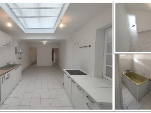 Maison + jardin - 90 m² (DPE D)