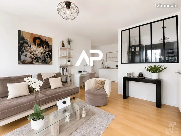 Appartement 3 pièces 63 m²