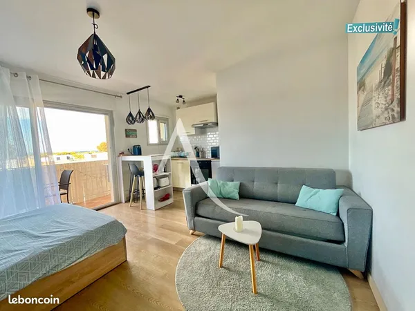 Studio 1 pièce 23 m²