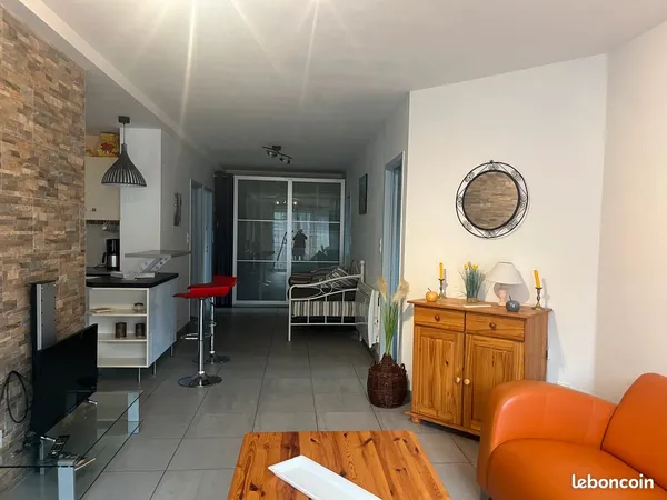 Centre sarrancolin appart t 3 meuble 75 m 2