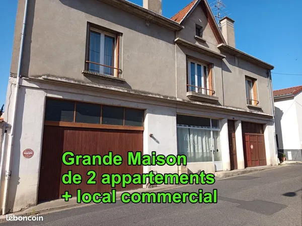 Grande maison avec potentiel locatif