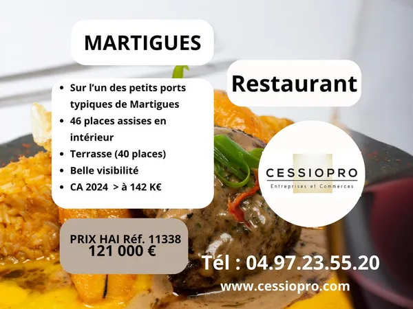 CHARMANT RESTAURANT SUR LES QUAIS DE MARTIGUES