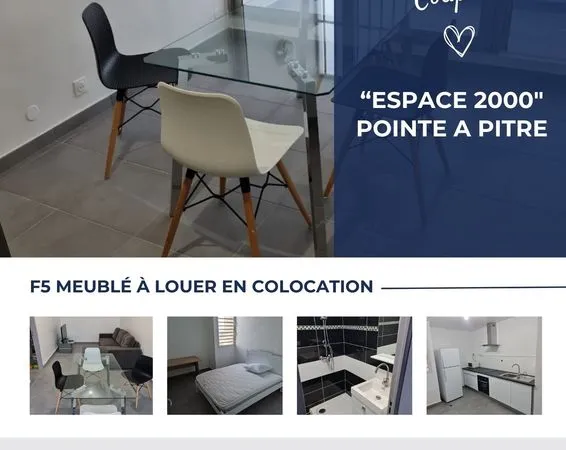 Colocation T5 Cosy Pointe à Pitre