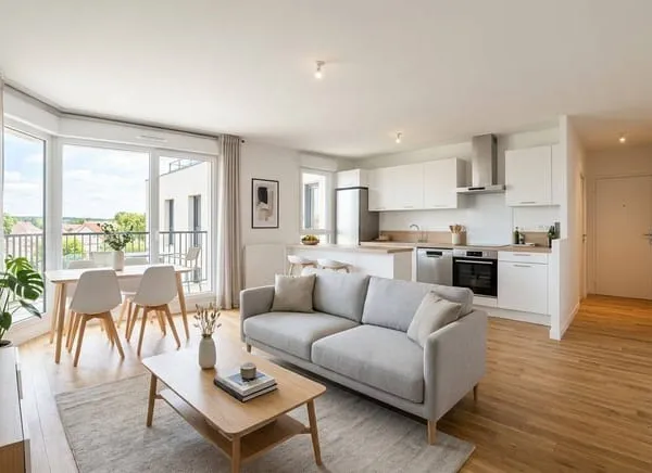 Appartement 2 pièces 44 m²