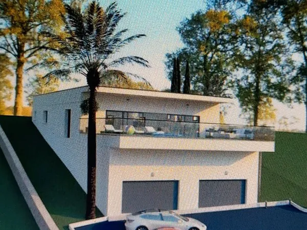 Vends Terrain Constructible 1100 M2, vue splendide
