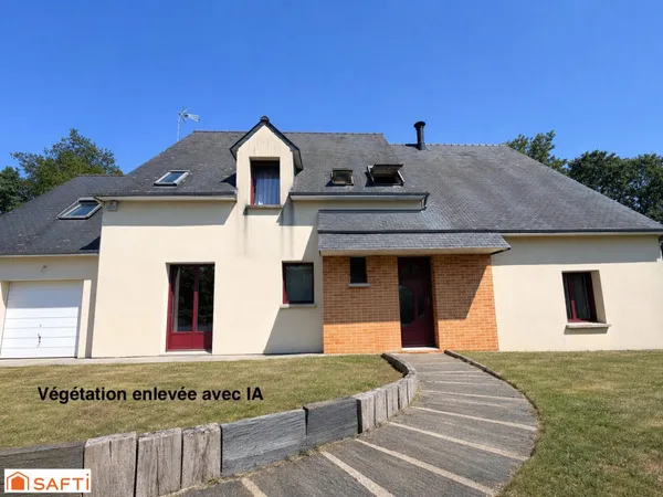MAISON TRADITIONNELLE 6 CHAMBRES DE 137 M2 SUR TERRAIN DE 1600M2