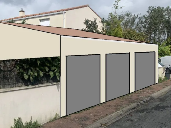 Garage de 15 m2 dispo en 2027