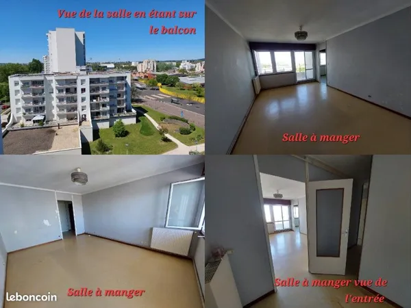 T4 + garage privatif, belle résidence quartier calme