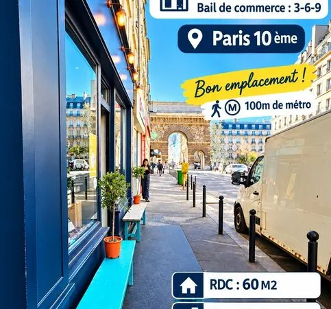 Alimentation 100 m² Paris