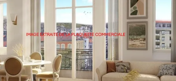 Appartement 2 pièces 46 m²