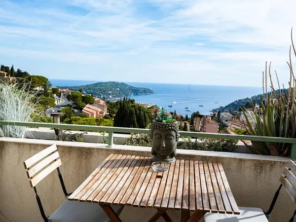 VILLEFRANCHE-SUR-MER - DUPLEX D'EXCEPTION AVEC JACUZZI ET VUE MER PANORAMIQUE