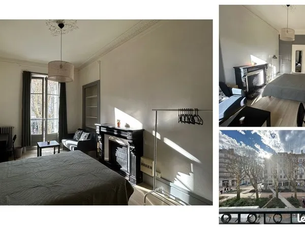 Chambre meublée de 14 m² en colocation