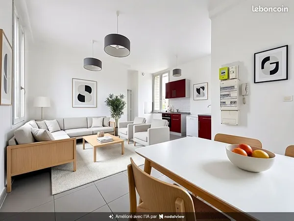 Appartement 3 pièces 44 m²