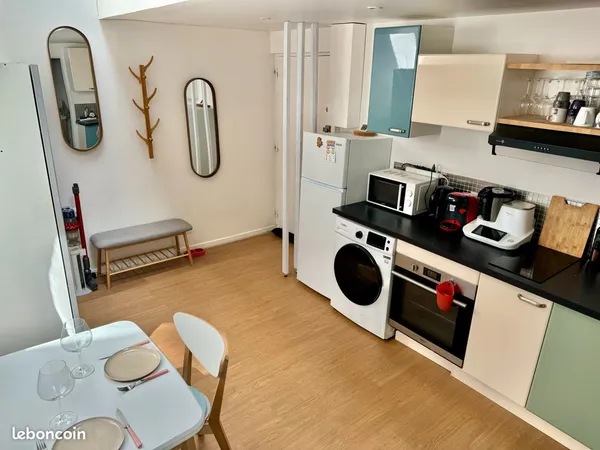 Duplex - T1 Bis - 33m2 proche RER/Ligne 9 à Montreuil - Limite Vincennes