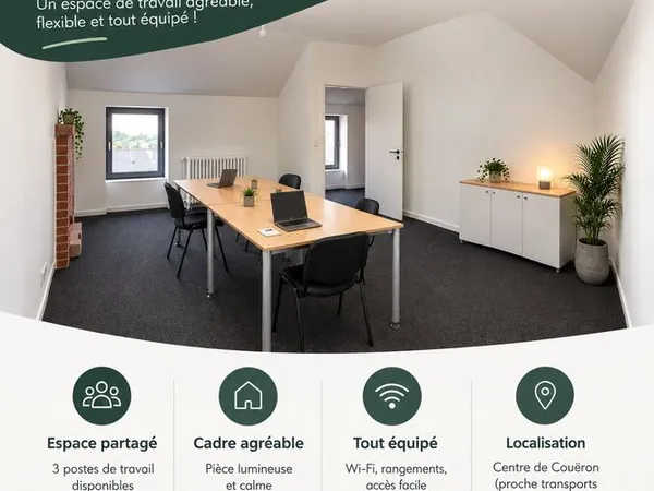 Bureau de coworking à COUERON