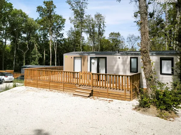 Mobil-home rêve été + terrain en toute propriété (PRL) Lac du DER