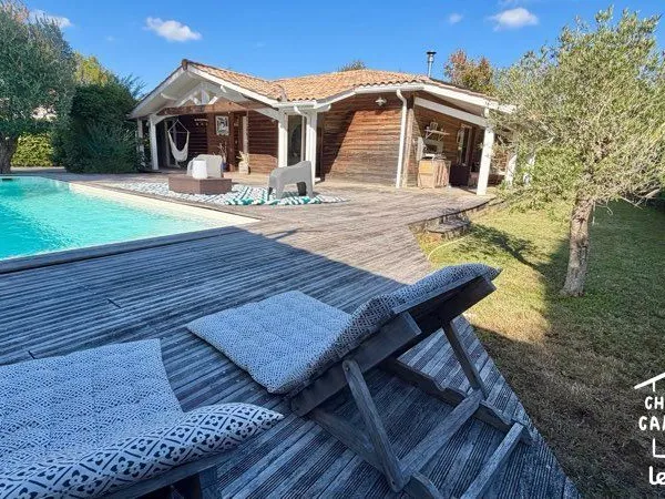 Maison 6 pièces aux airs de vacances avec piscine