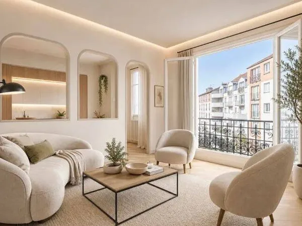 Appartement 3 pièces 57 m²