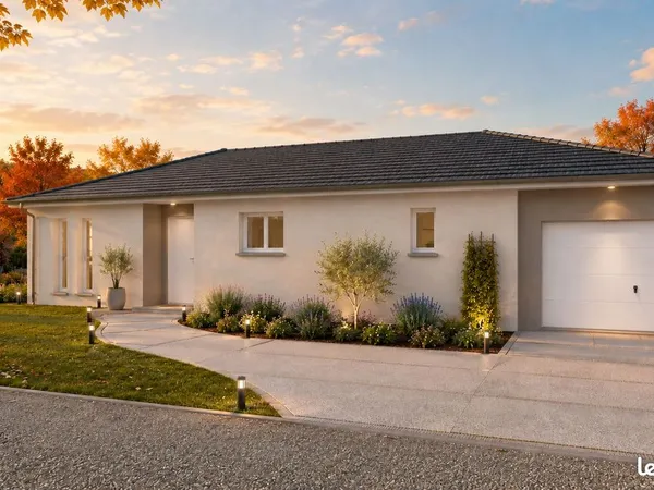 Bindernheim - terrain + maison neuve de plain-pied - permis de construire accepté