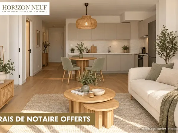 Appartement 3 pièces 49 m²