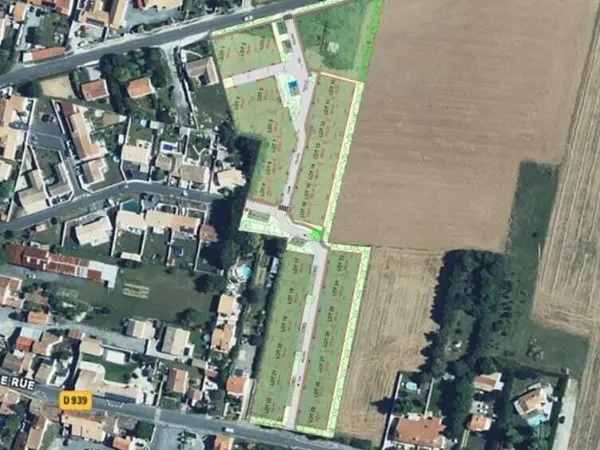 Terrain 376 m²