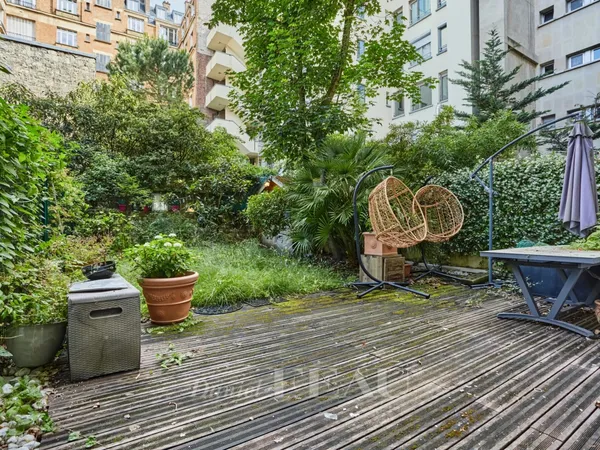 Paris XVIe - La Muette - Jardin