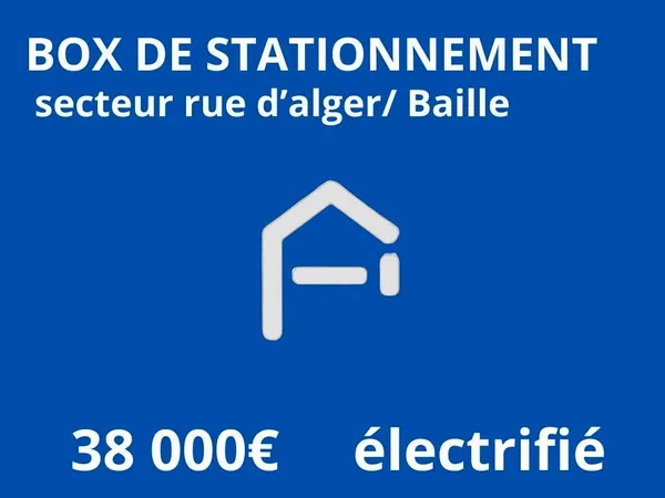 Parking/box 13 m² MARSEILLE