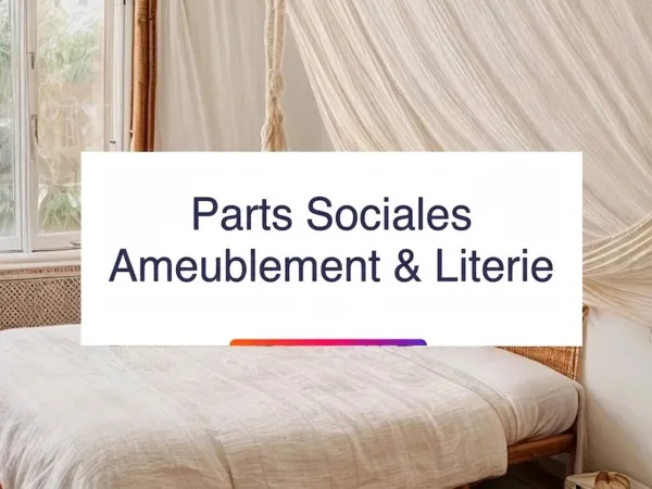 Cession de Parts Sociales : Enseigne d'Ameublement & Literie - Manosque (04)